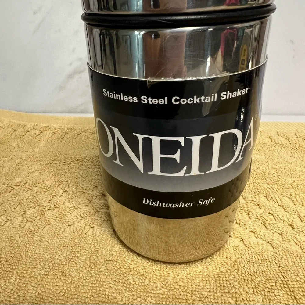 Oneida Stainless Steel Cocktail Shaker